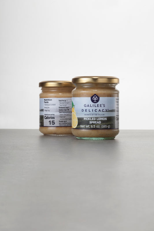 Galilee Lemon Delight - Spicy and sour lemon spread