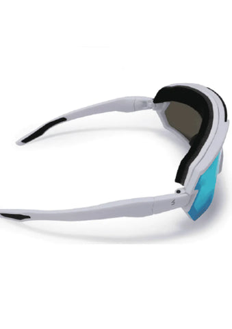 Apex Swift Rush White-Blue | Sports glasses with an urban performance design
