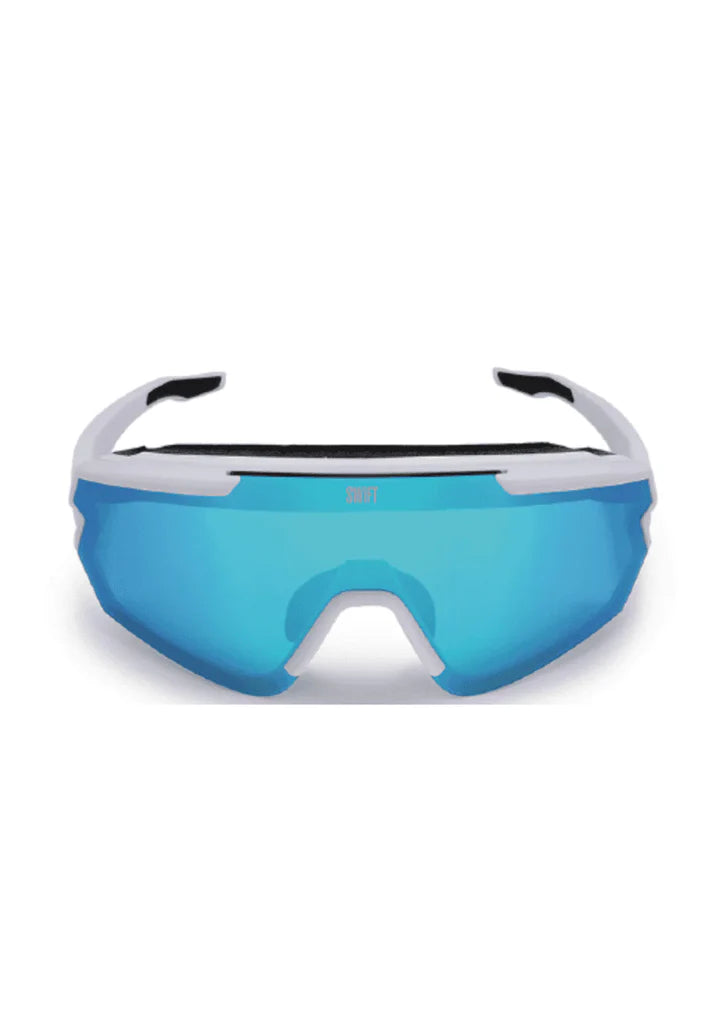 Apex Swift Rush White-Blue | Sports glasses with an urban performance design