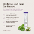 Vorteile der Dr.Althea Anti-Aging Gesichtscreme: veganes PDRN stärkt die Elastizität, Centella Asiatica beruhigt die Haut, vegane Formel
