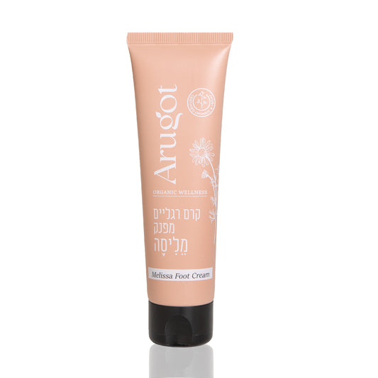 Arugot Bio-Fußcreme Melissa| Beruhigende Pflege bei trockener & gereizter Haut