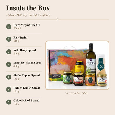 Genuss aus Galiläa – Geschenkbox