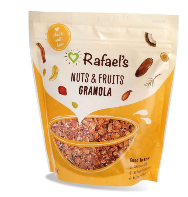 Rafael´s Granola Glück – Nuss-Frucht - Mix für den perfekten Start