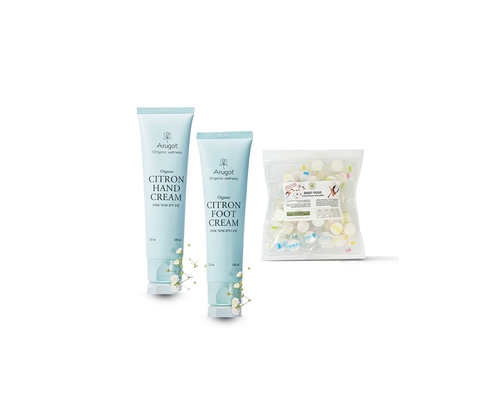 Etrog Spa-Set für Hände & Füße | 100% Naturpflege mit Zitrusfrische