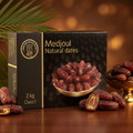 Dattelbox mit 2 kg israelischen Medjool-Datteln aus dem Jordantal – JLMBOX