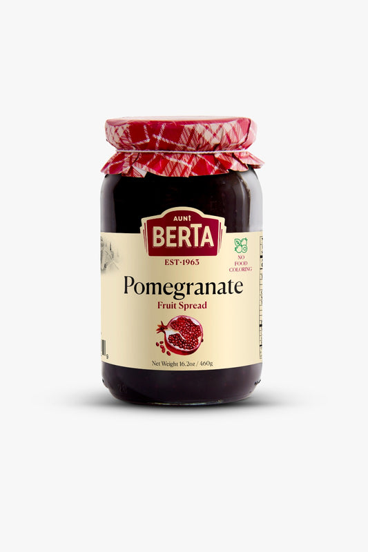 Aunt Berta Pomegranate Fruit Spread