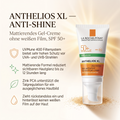 Vorteile der La Roche-Posay Sonnencreme mattierend: UVMune 400 Filtersystem für hohen UV-Schutz, mattierende Formel bis zu 12 Stunden, Zink PCA reguliert Talg, zieht rückstandslos ein