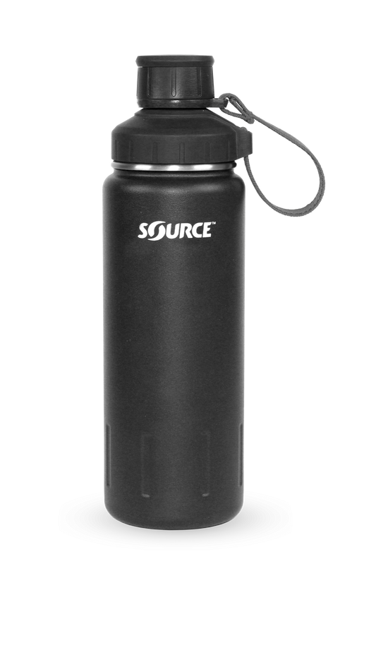 TERRAIN - Double-walled stainless steel drinking bottle with the new ClickSealTM closure