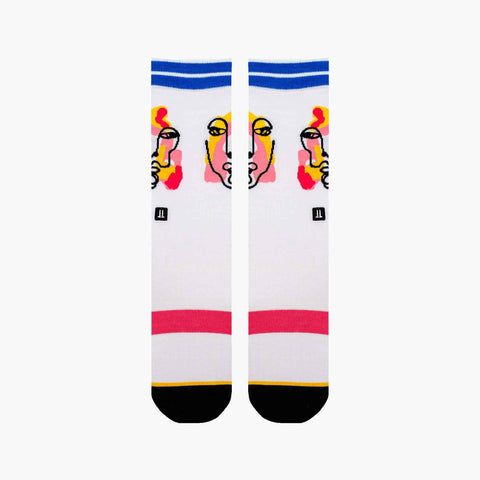 Socken: Motiv „Sophies Ticket“