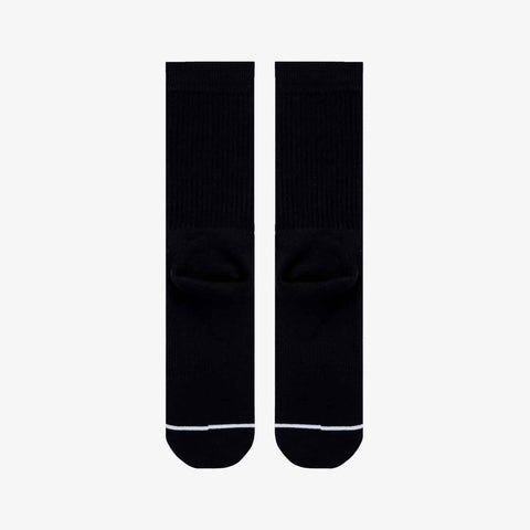 Socken: Motiv “Leere Leinwand in Schwarz“