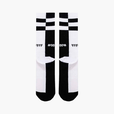 Schwarz Weiß Socken
