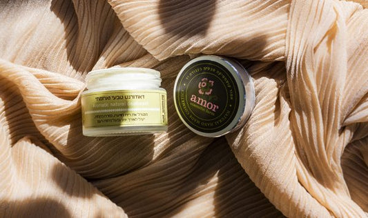 Aromatic, natural deodorant AMOR