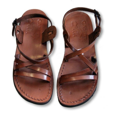 Leather sandals like "Emmaus" in Jesus' time