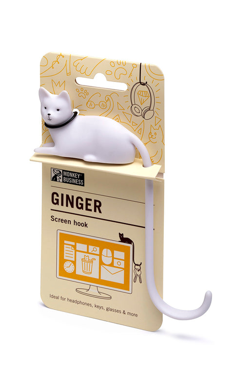 Katze GINGER – Bildschirm Haken