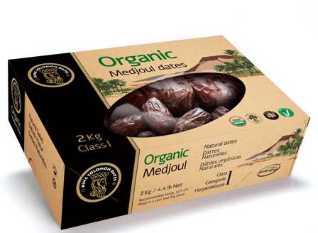 Organic Medjool Dates King Solomon | 2 kg Premium Quality from Israel